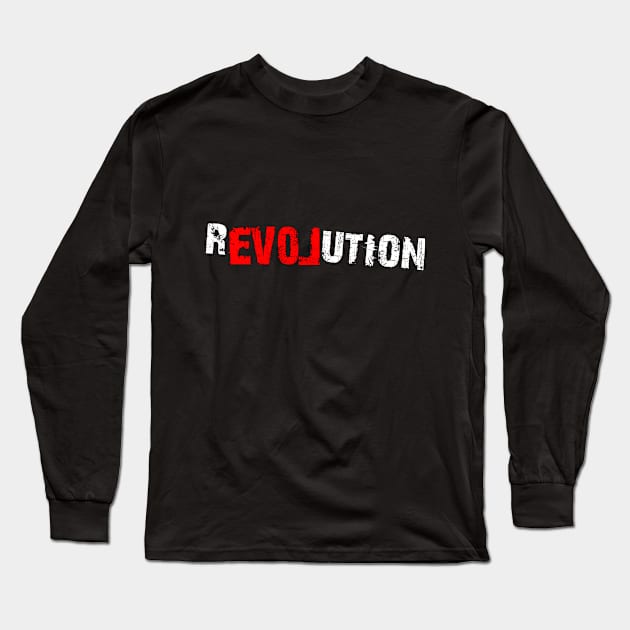 rEVOLution Long Sleeve T-Shirt by ElectricMint